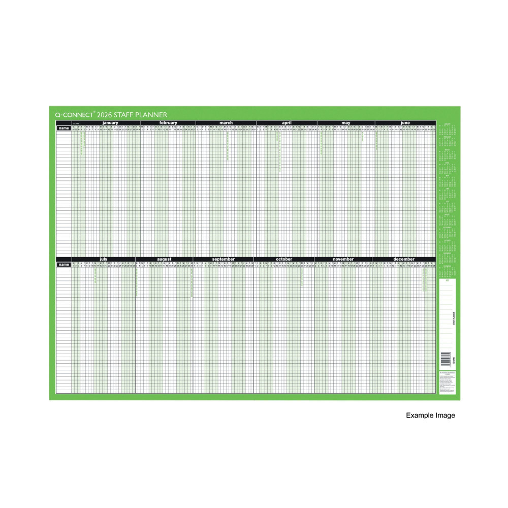 Q-CONNECT STAFF PLANNER UMTD 2026