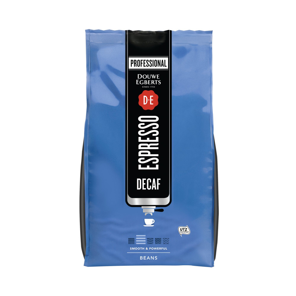 DOUWE EGBERTS DARK DECAF BEANS 500G