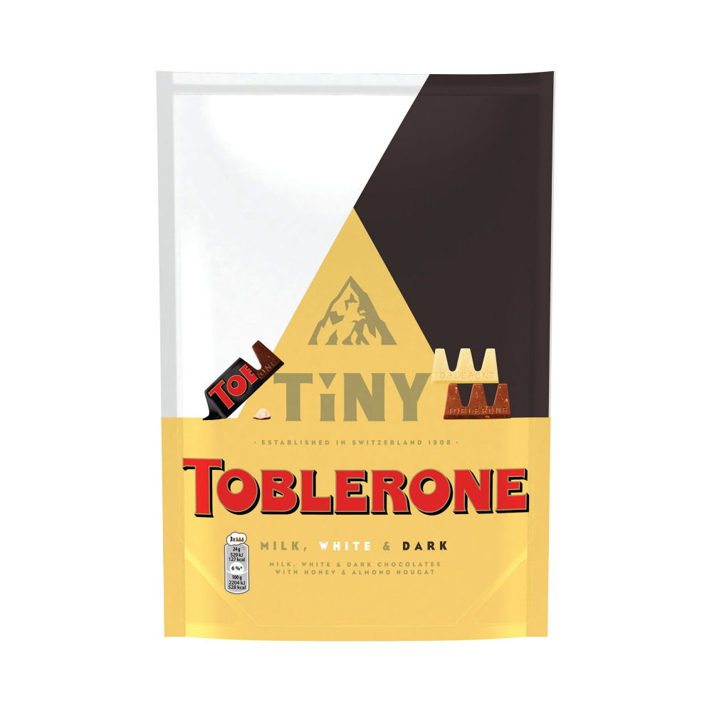 TOBLERONE TINY ASSD CHOC BARS 250G