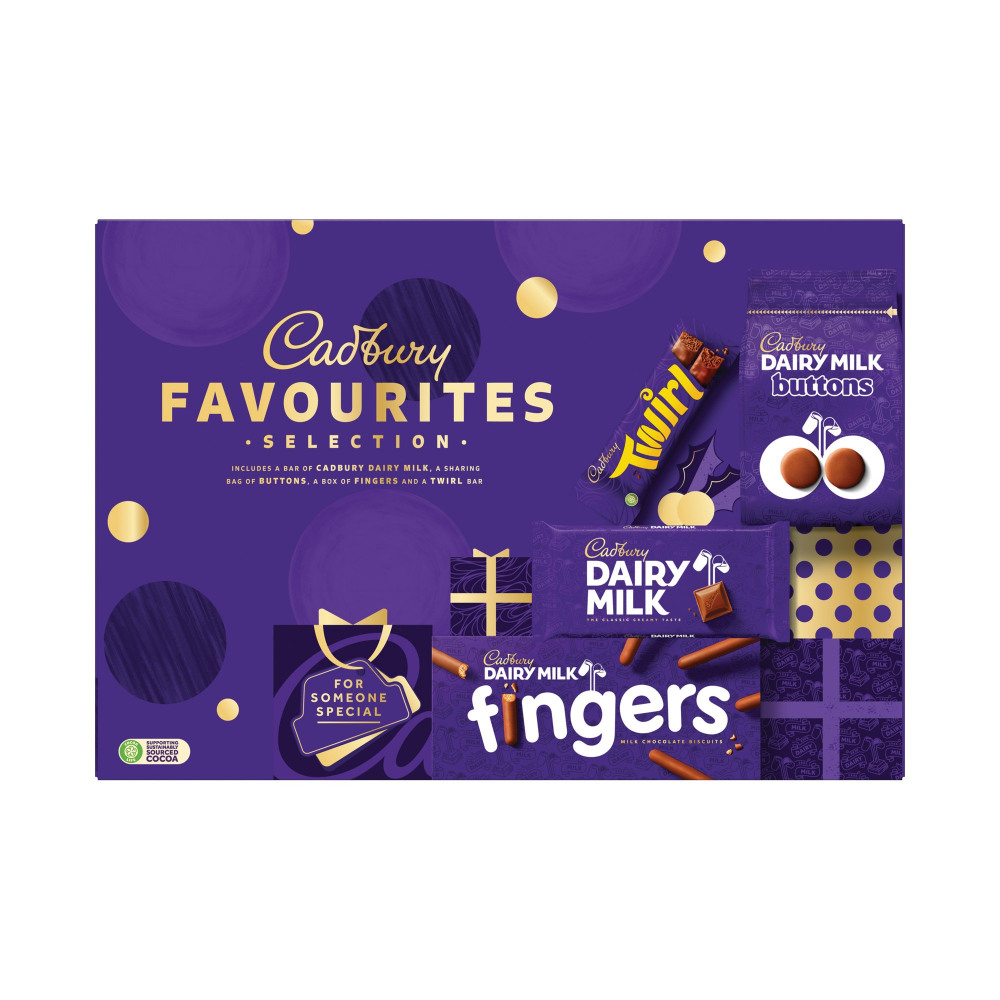 CADBURY SELECTION BOX 351 GRAMS