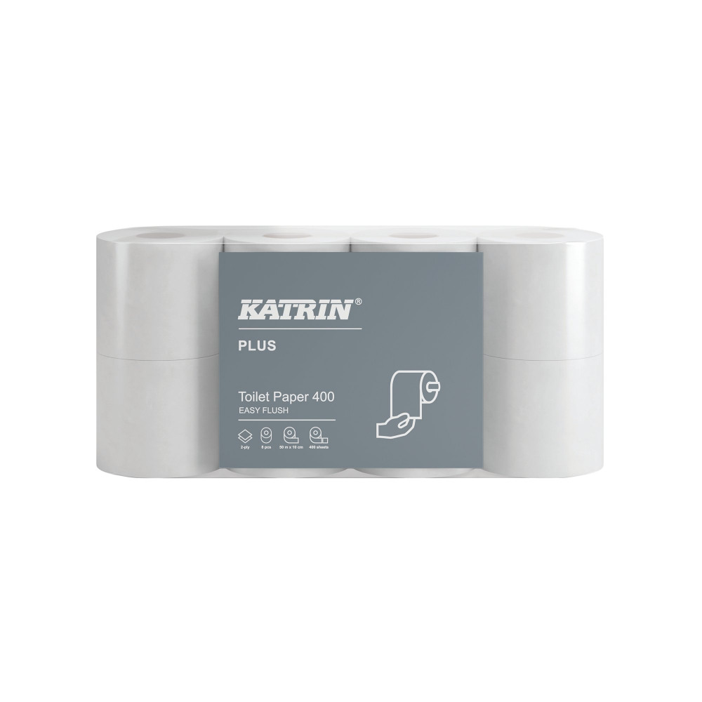 KATRIN PLUS 2-PLY TOILET PAPER PK40 KATRIN PLUS 2-PLY TOILET PAPER PK40