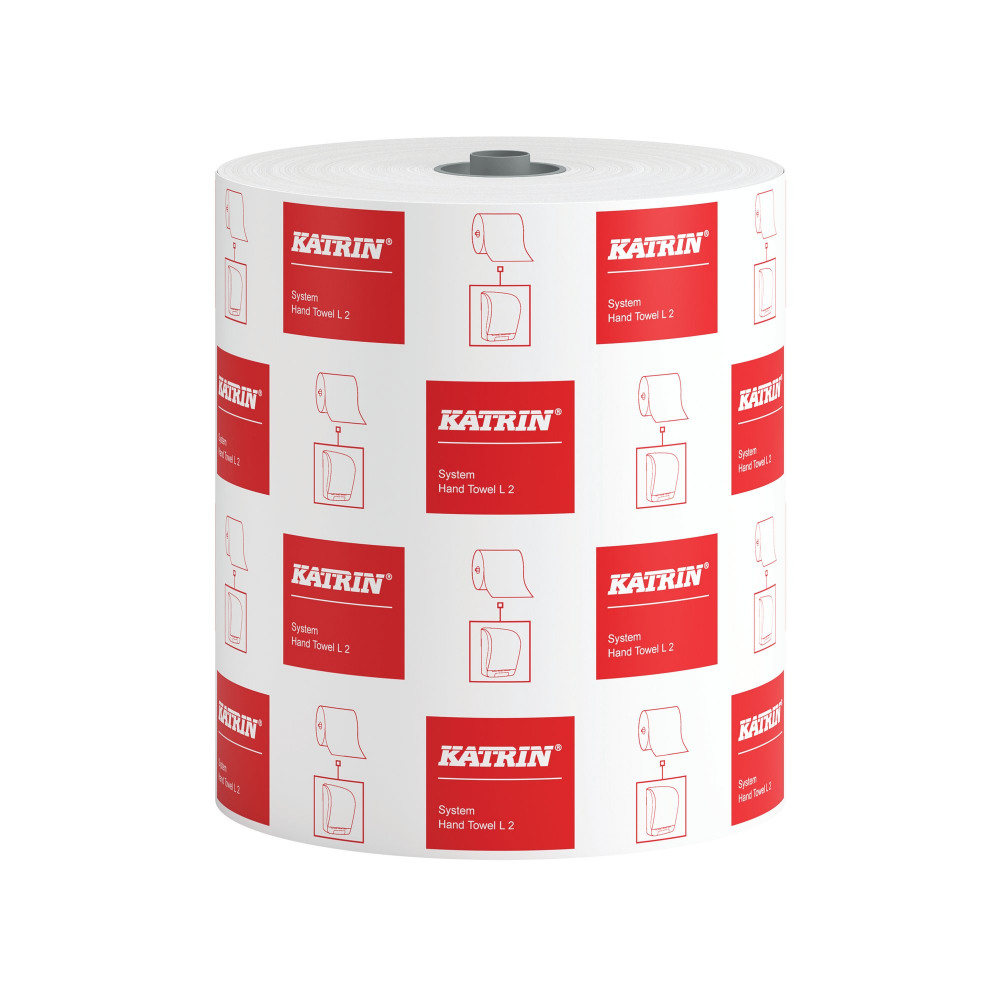 KATRIN PAPER TOWEL ROLL 2-PLY LG PK6 KATRIN PAPER TOWEL ROLL 2-PLY LG PK6