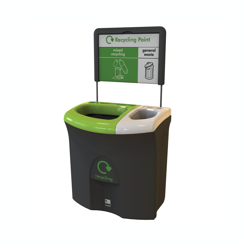 RCY BIN MIX RCYC GEN WASTE 87L