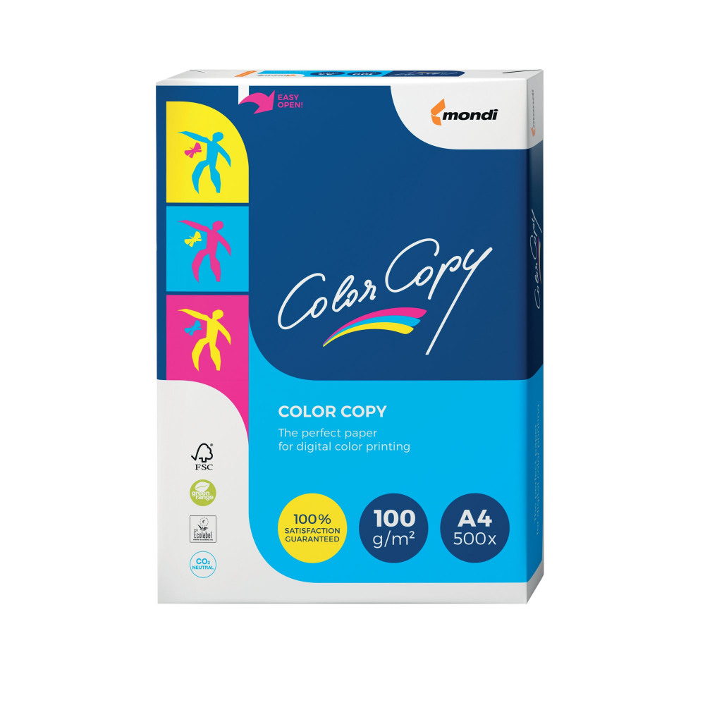 COLOR COPY PAPER A4 100G WHT PK500