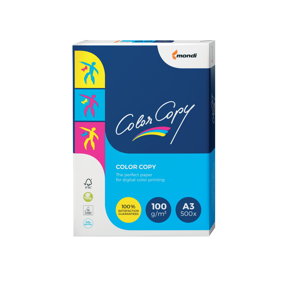 COLOR COPY PAPER A3 100G WHT PK500