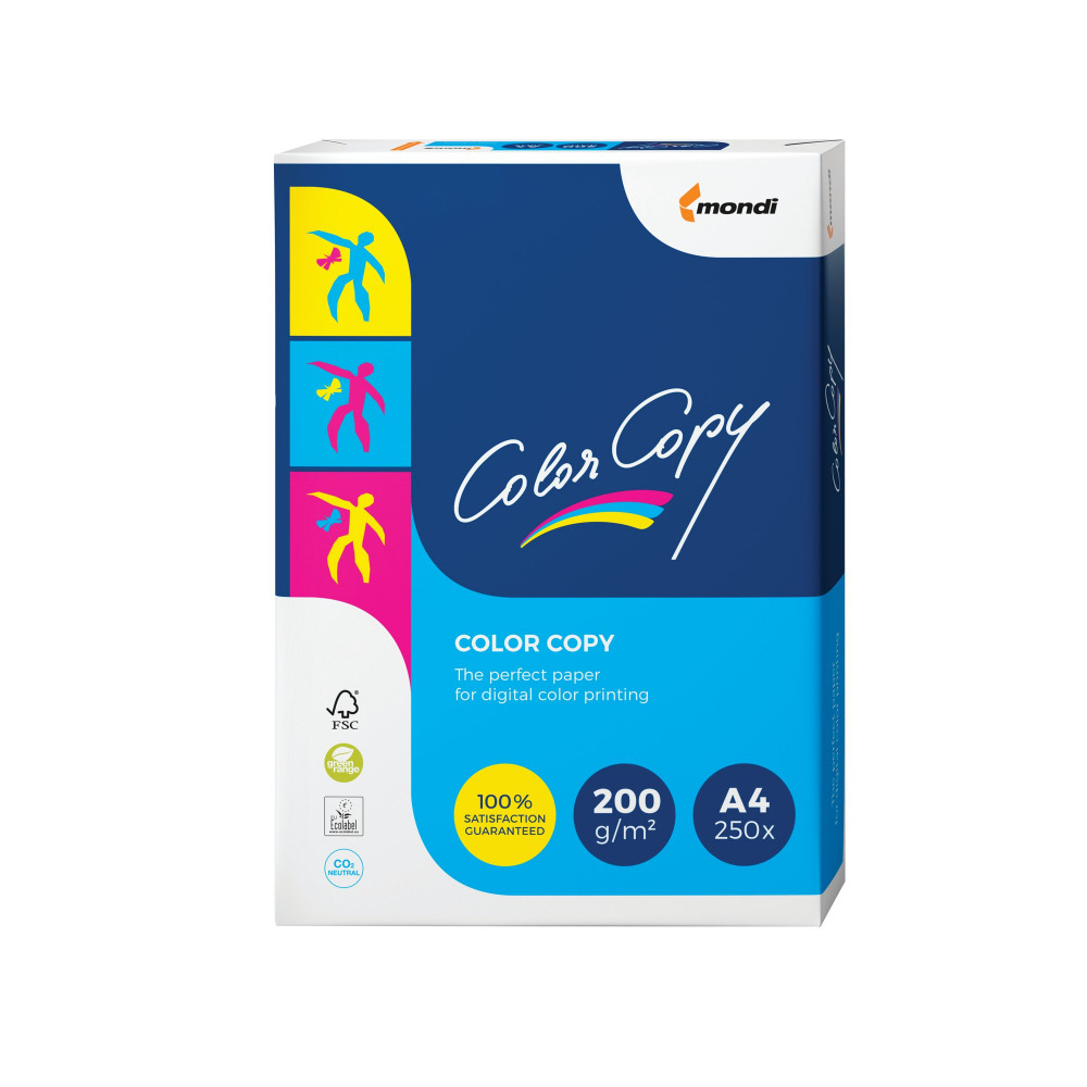 COLOUR COPY A4 200GSM WHT PK250