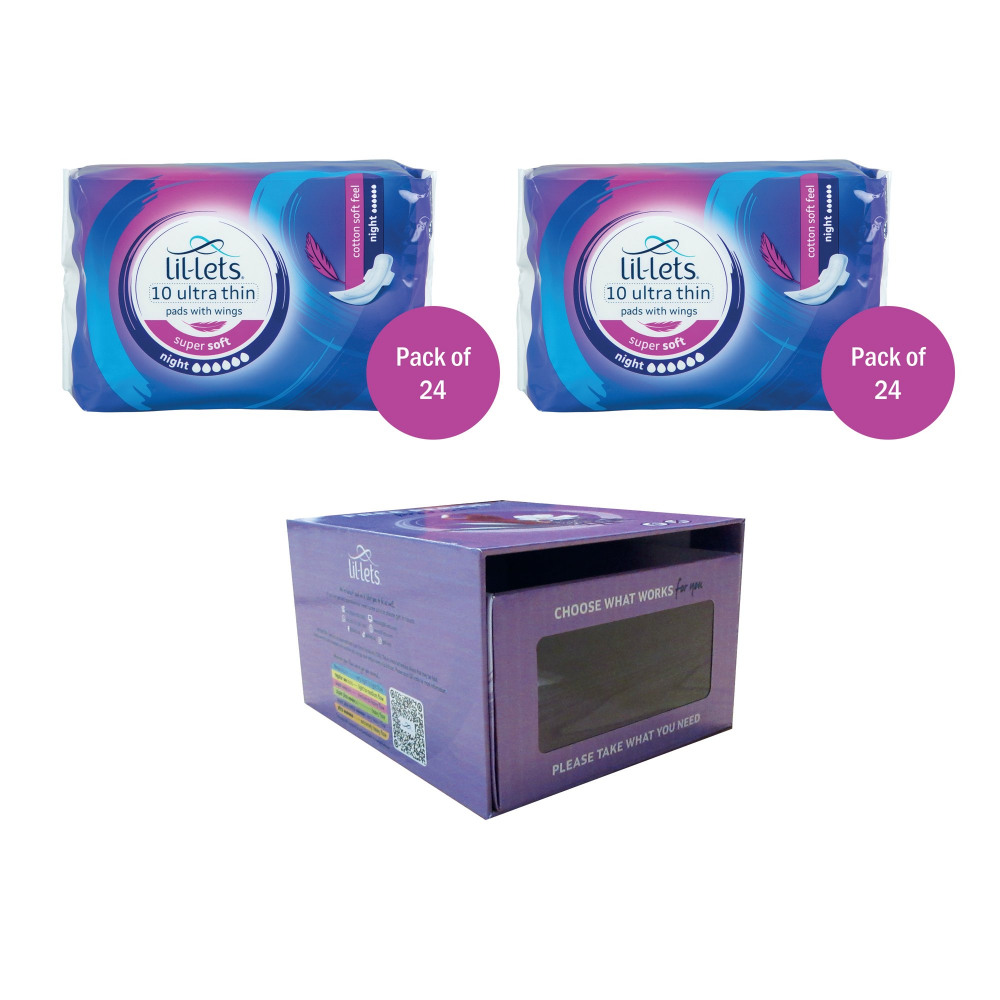 LILLETS SPSFT NIGHT PK24 X2 FOC DISP