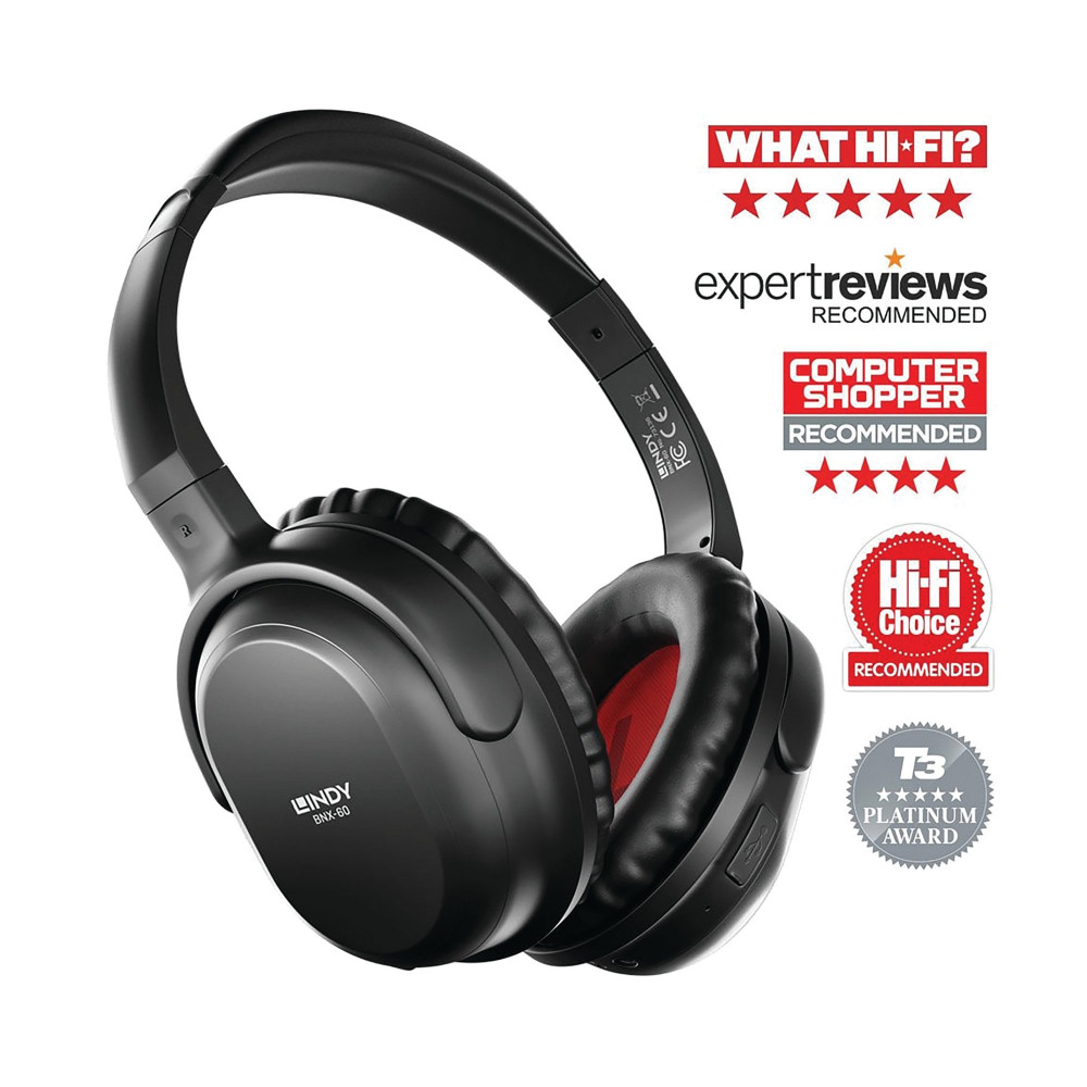 LINDY BNX-60 WIRELESS HEADPHONES
