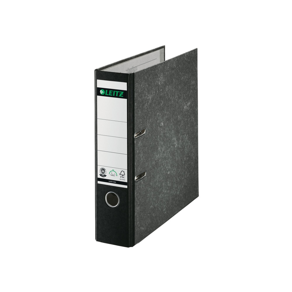 LEITZ 180 LACH FILE 80MM FC BLK PK10