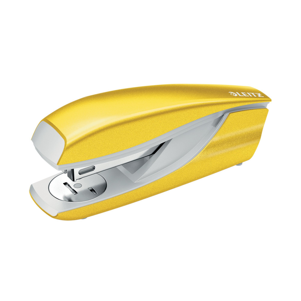 LEITZ WOW OFFICE STAPLER 30 SHT YLW