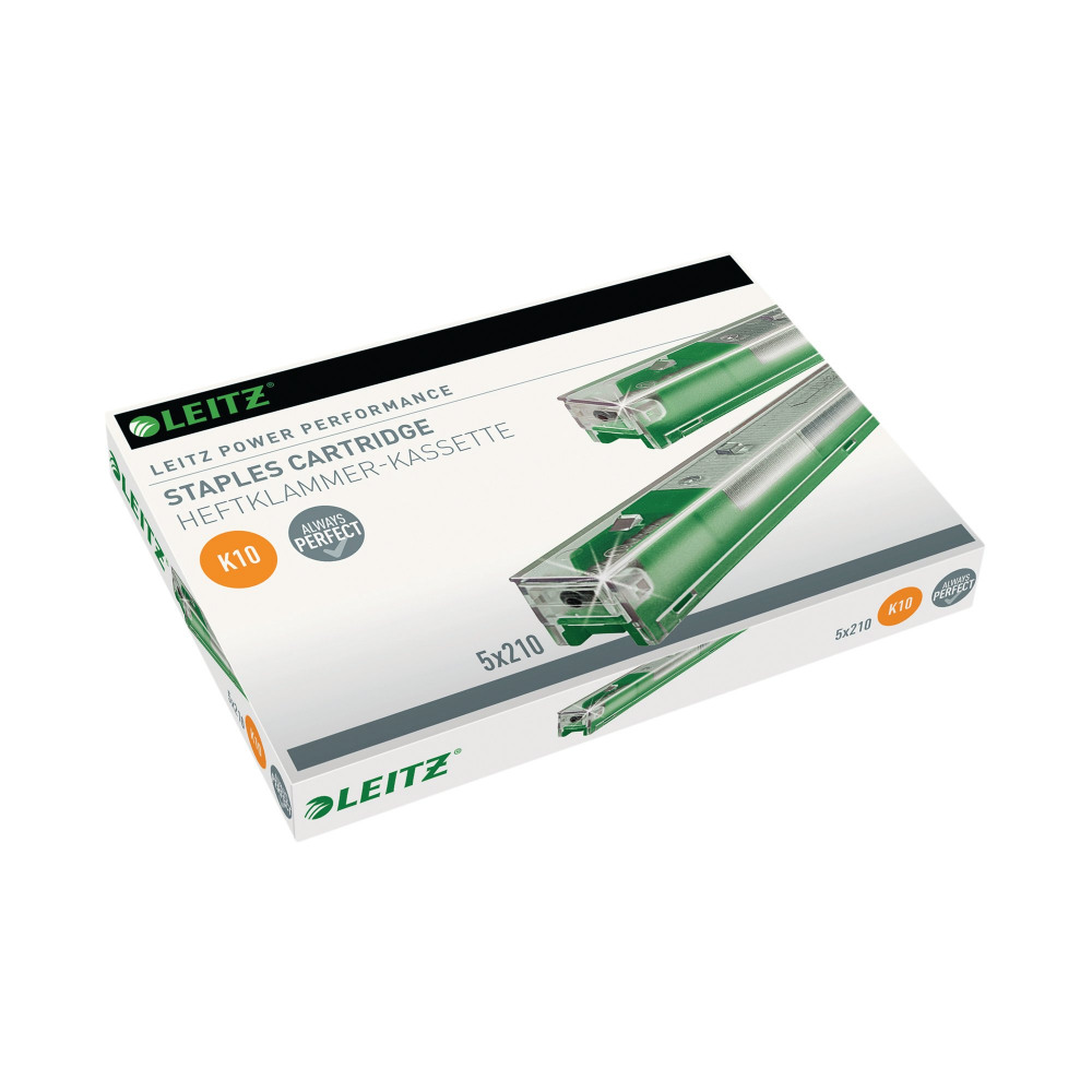 LEITZ HD STAPLE CART 10MM GRN PK1050