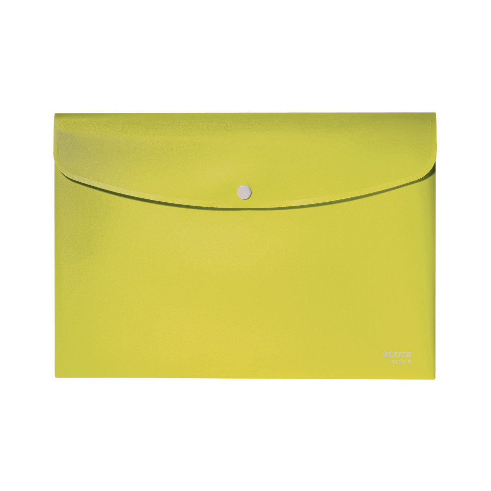 LEITZ RECYCLE DOC WALLET A4 YLW PK10