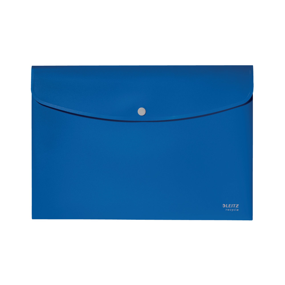 LEITZ RECYCLE PP DOCUMENT WALLET BLUE