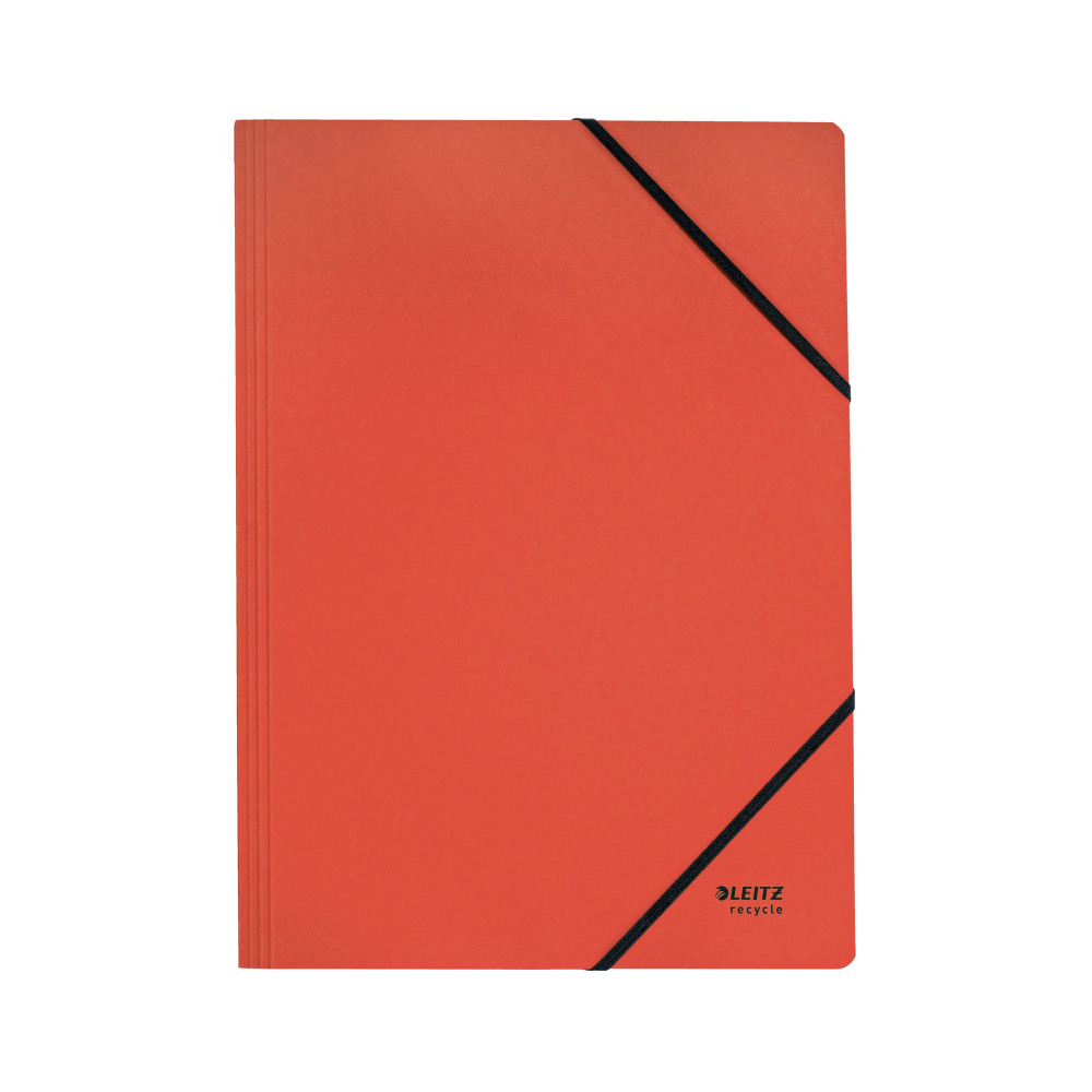 LEITZ RECYCLE ELASTIC FOLDER A4 RED