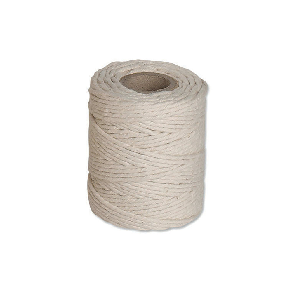 FLEXOCARE CTN TWINE 250G MED WHT PK6