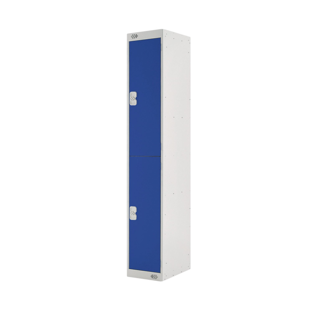 TWO COMPARTMENT LOCKER 300 BLUE