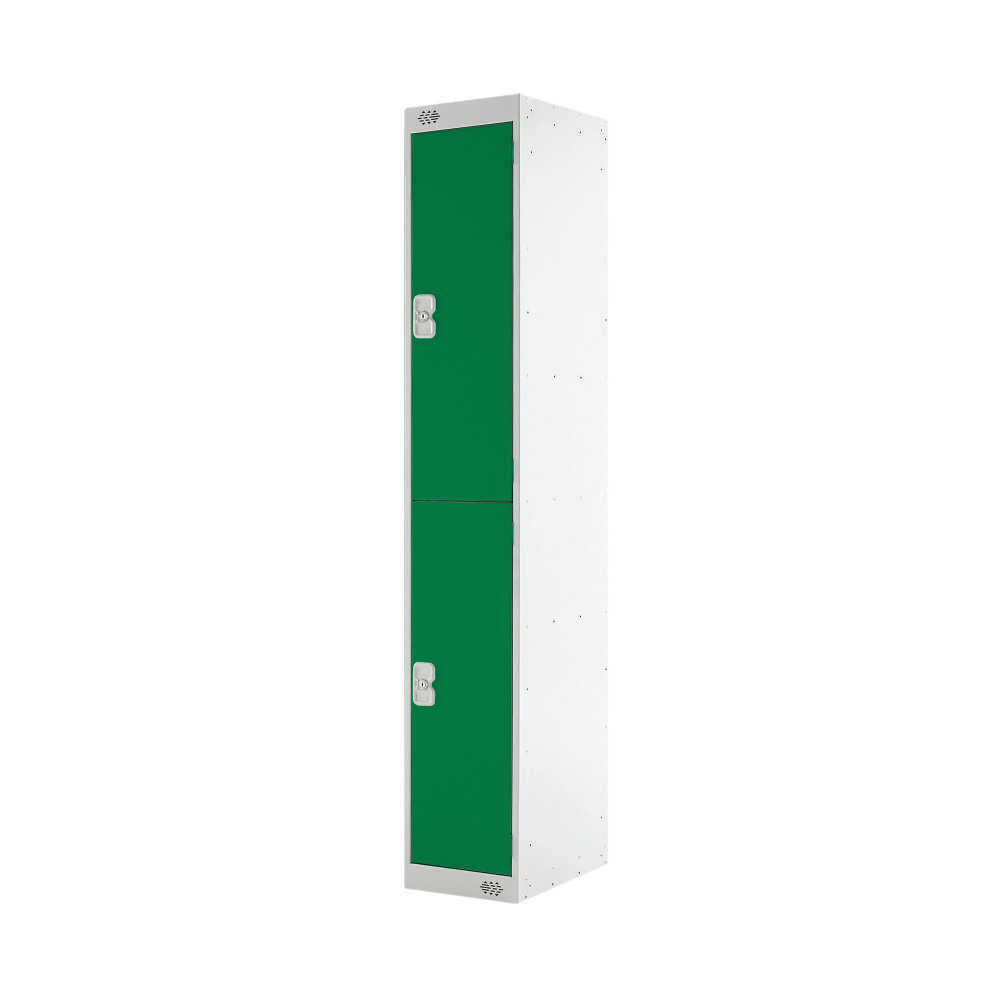 TWO COMPARTMENT LOCKER 300 GREEN
