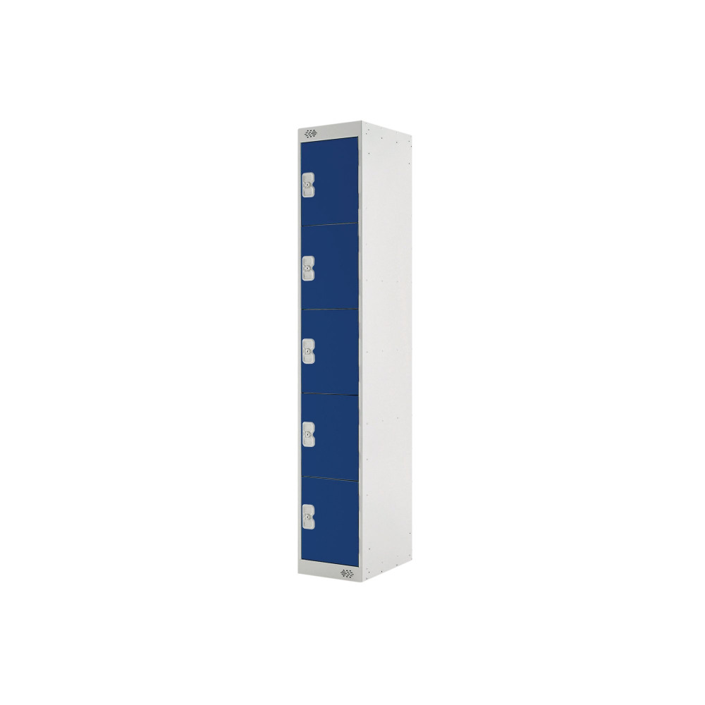 FIVE COMPARTMENT LOCKER 300 BLUE
