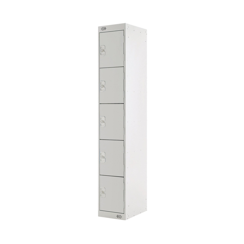 FIVE COMPARTMENT LOCKER 300 L/GREY
