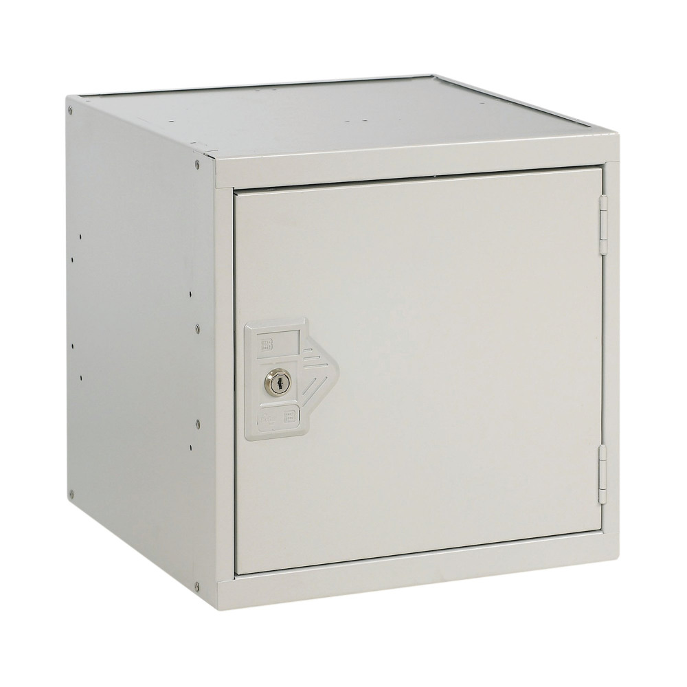 ONE COMP CUBE LOCKER 300X300 GREY