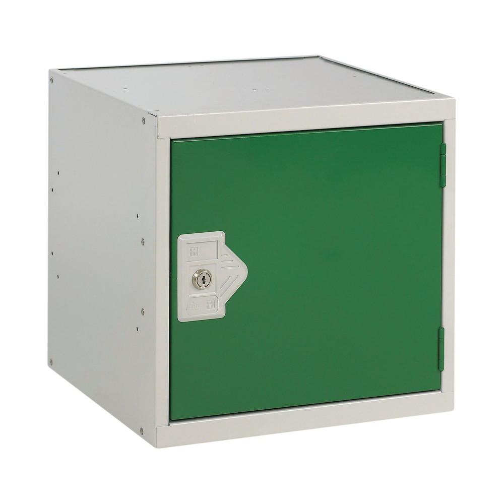ONE COMP CUBE LOCKER 380X380 GREEN