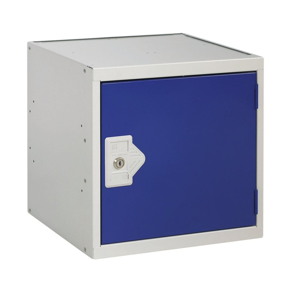 ONE COMP CUBE LOCKER 450X450 BLUE