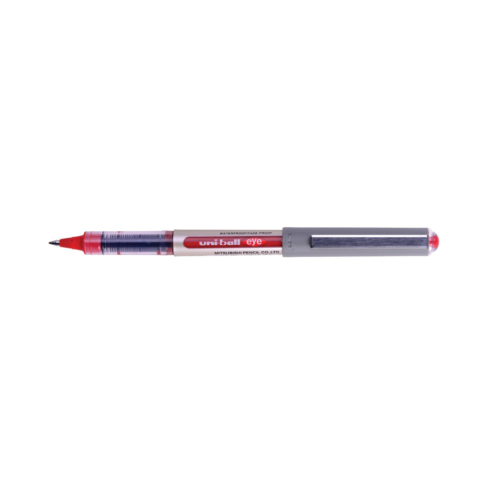 UNI-BALL UB-157 EYE RBL PEN RED PK12