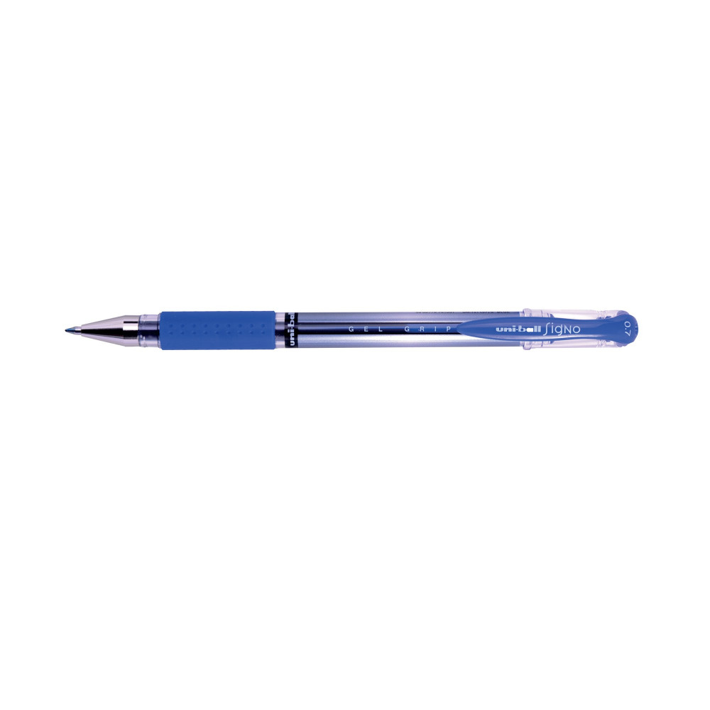 UNI-BALL SIGNO GEL GRIP BLUE PK12