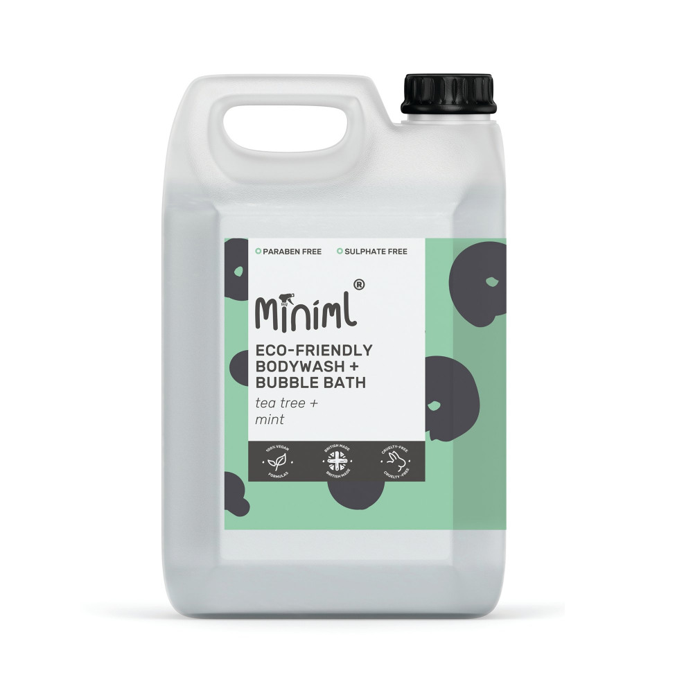 BODYWASH/BUBBLE BATH TEATREE/MINT 5L