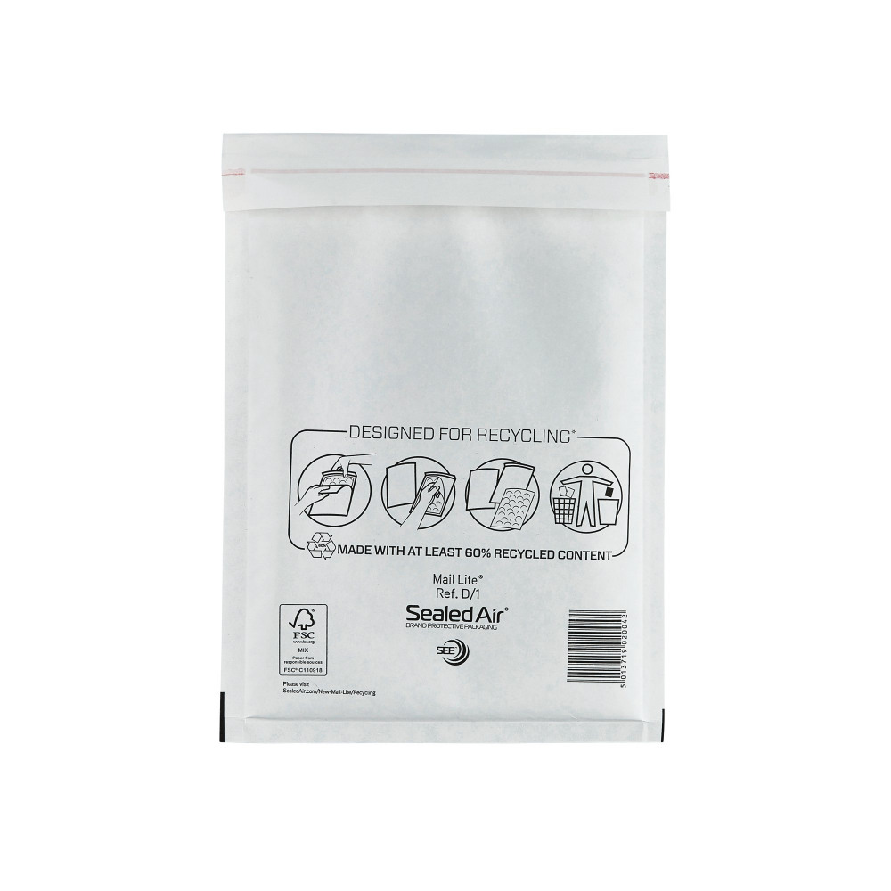 MAIL LITE POST BAG D1 180X260 PK100