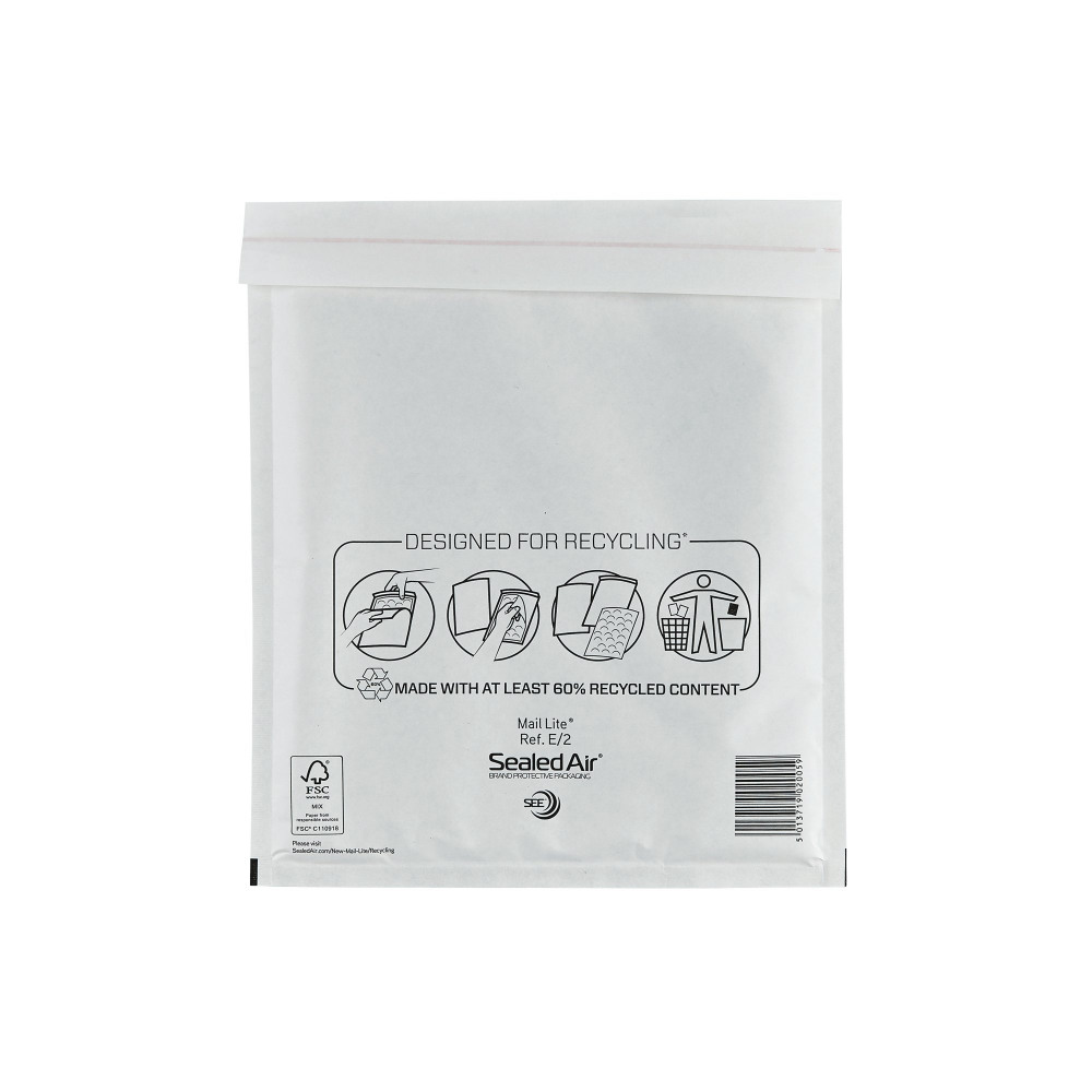 MAIL LITE POST BAG E2 220X260 PK100