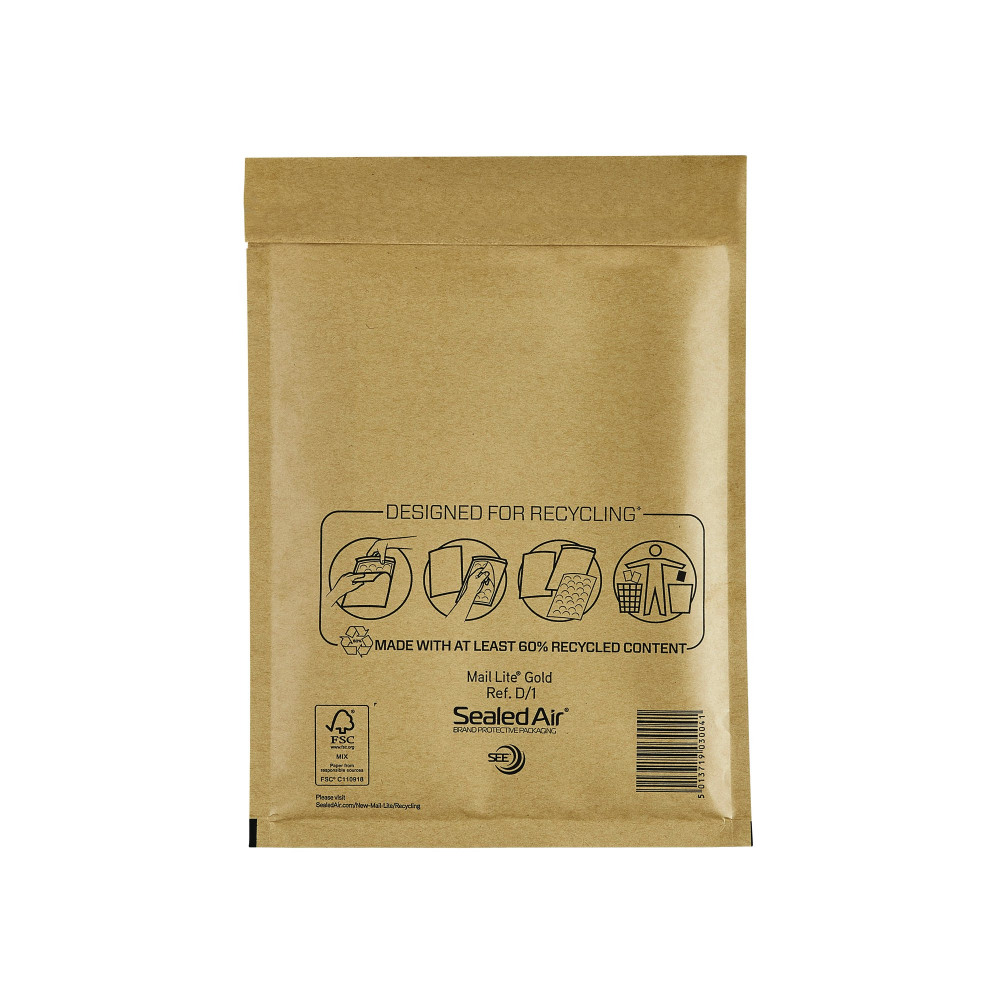 MAIL LITE POST BAG D1 180X260 PK100