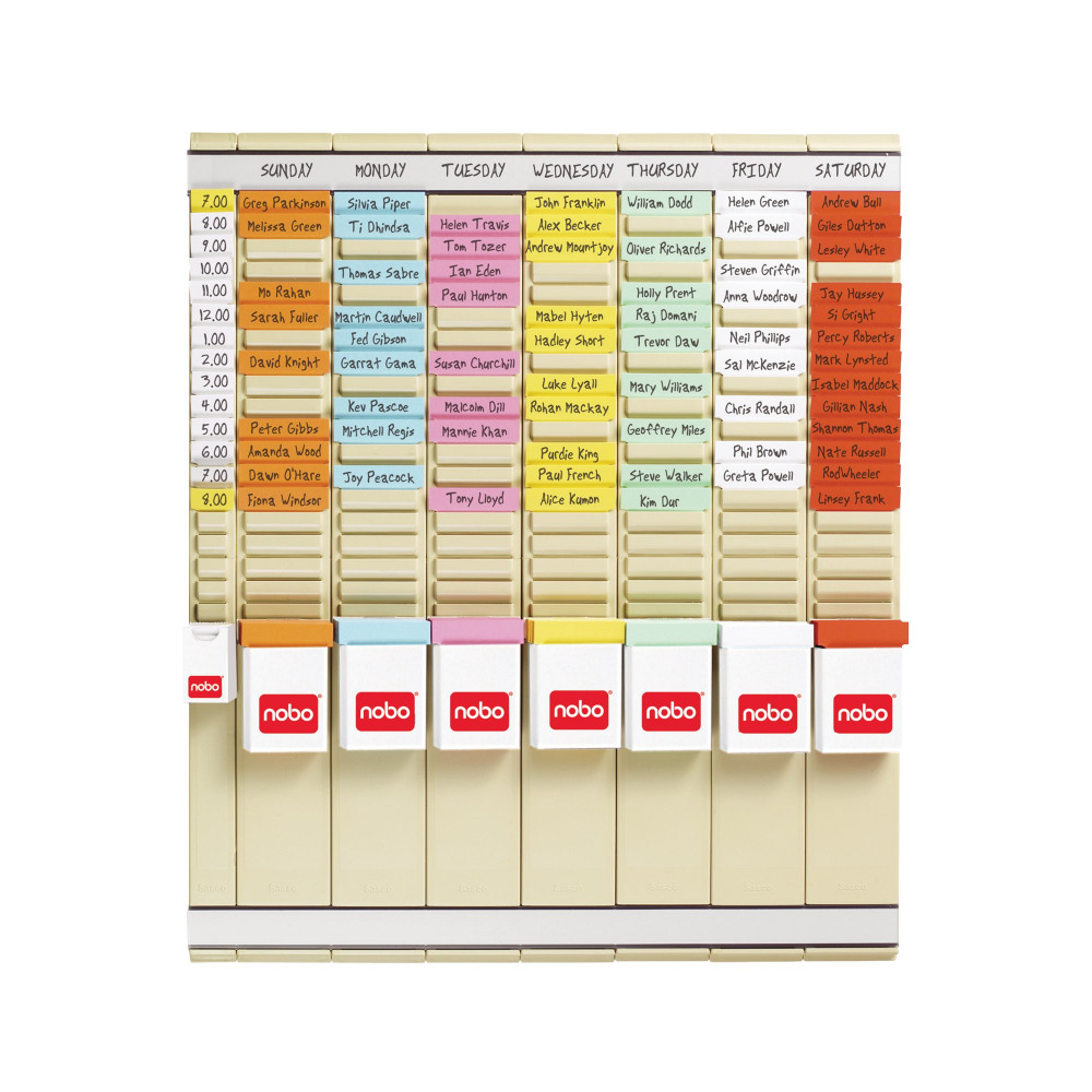NOBO 7 T-CARD PANEL PLANNING KIT