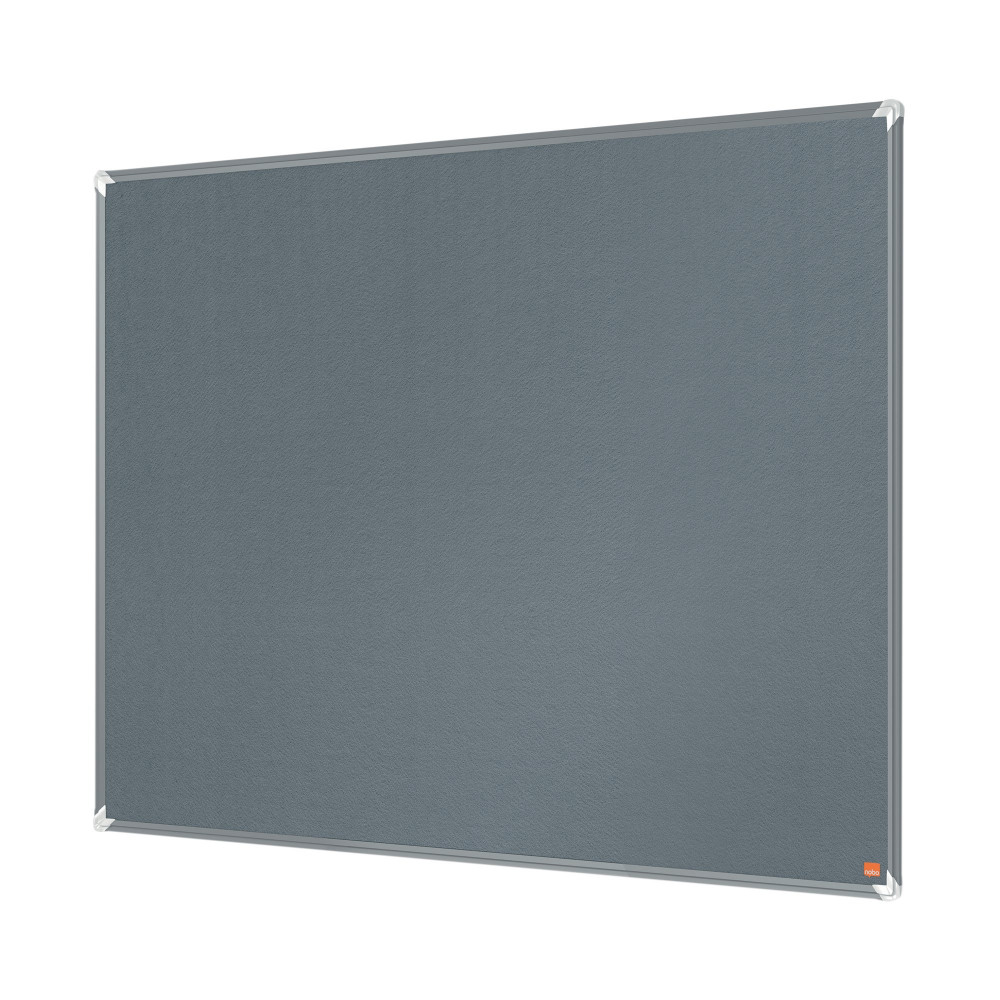 NOBO PREM PLUS FELT BRD 600X450 GREY