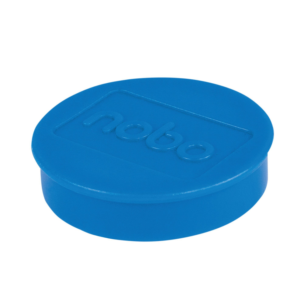 NOBO WHITEBOARD MAGNETS 38 BLU PK10