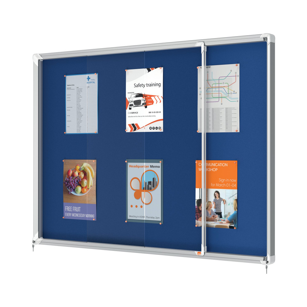 NOBO PREM PLUS LOCK NBRD BLUE FELT