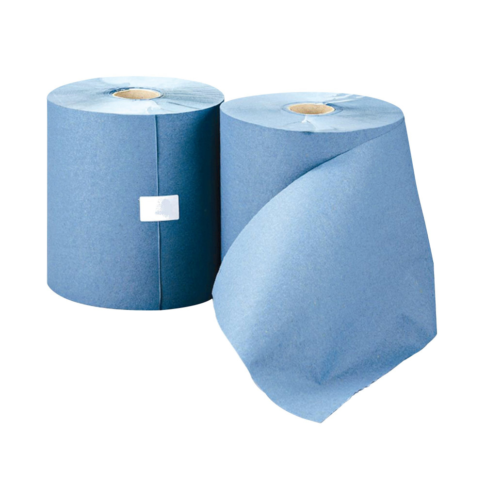 LEONARDO HAND TOWEL ROLL BLUE PK6