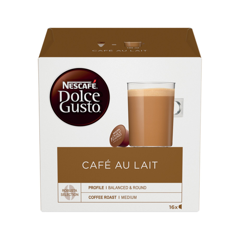 NESCAFE DG CAFE AU LAIT CAPSULE PK48