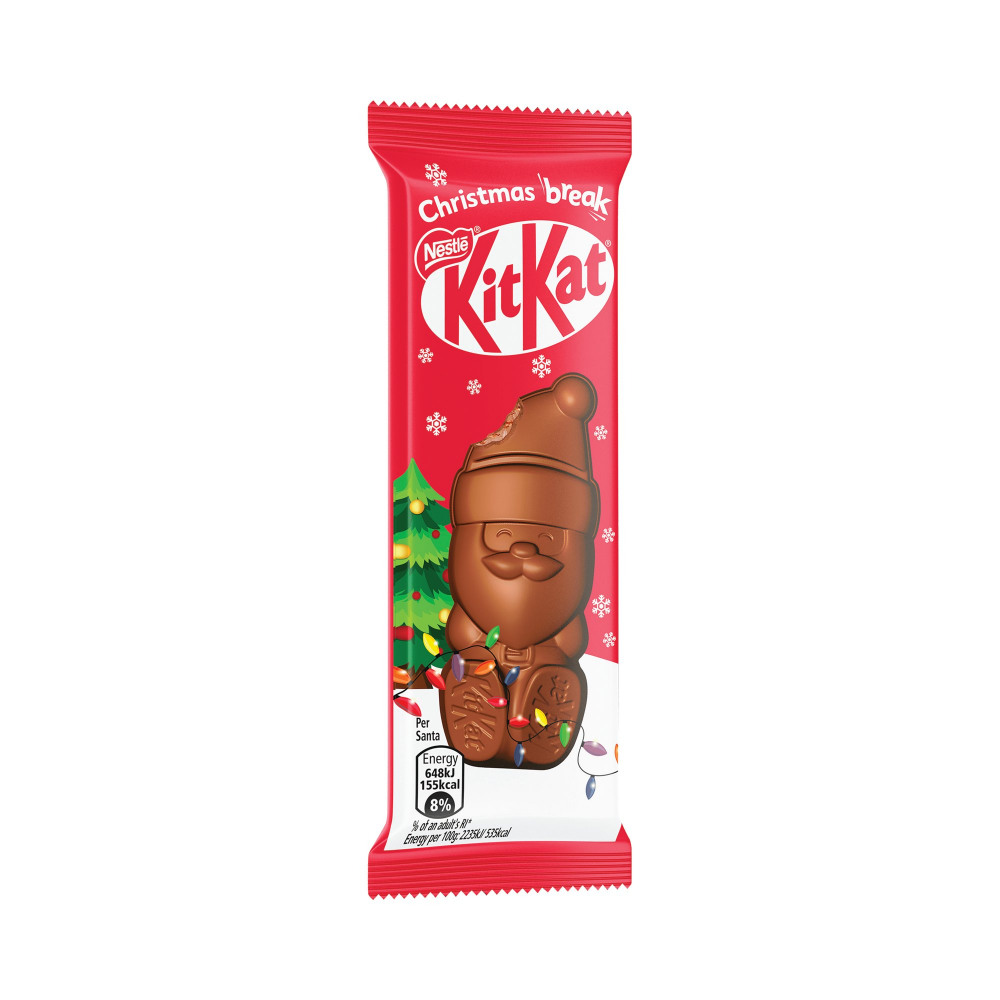 NESTLE KITKAT MILK CHOC SANTA 29G