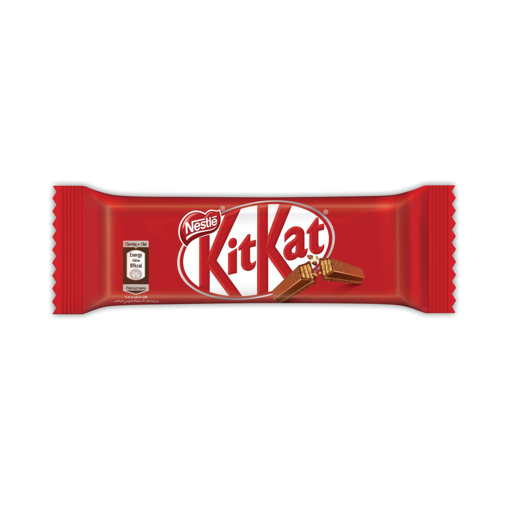 NESTLE KITKAT 2FINGER MILK CHOC PK18