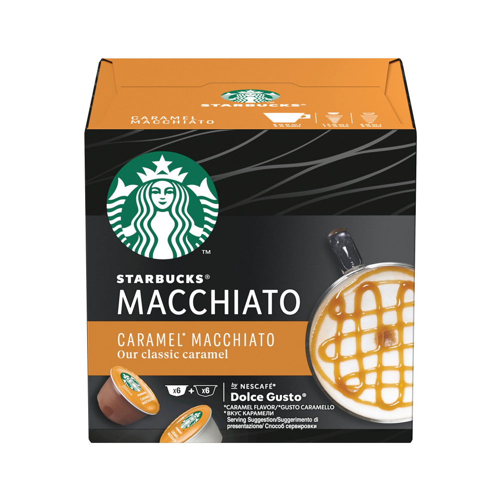 NESCAFE DG S/BUCKS CARAMEL MACC PK36