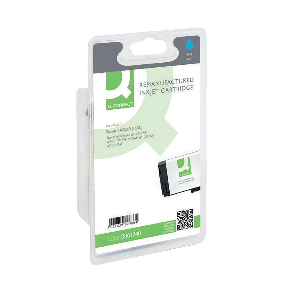 QCON EPSON T163240 16XL CART HY CYAN