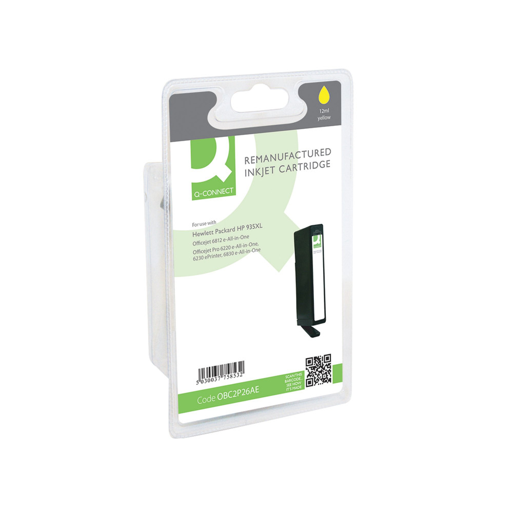 Q-CONNECT HP 935XL C2P26AE INK YLW
