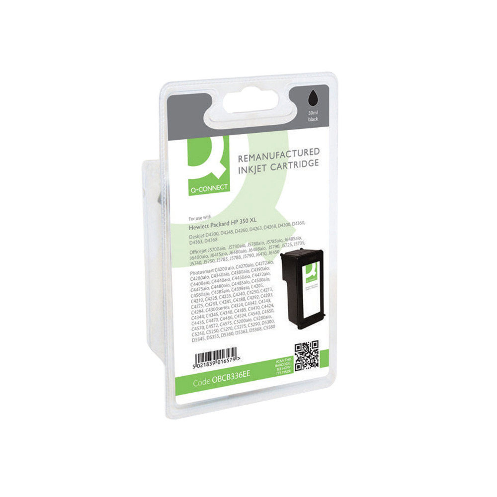 Q-CONNECT HP NO350 CB336EE I/JET BLK