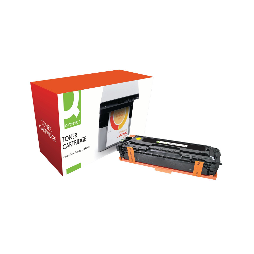 Q-CONNECT HP 125A YLW TONER CB542A