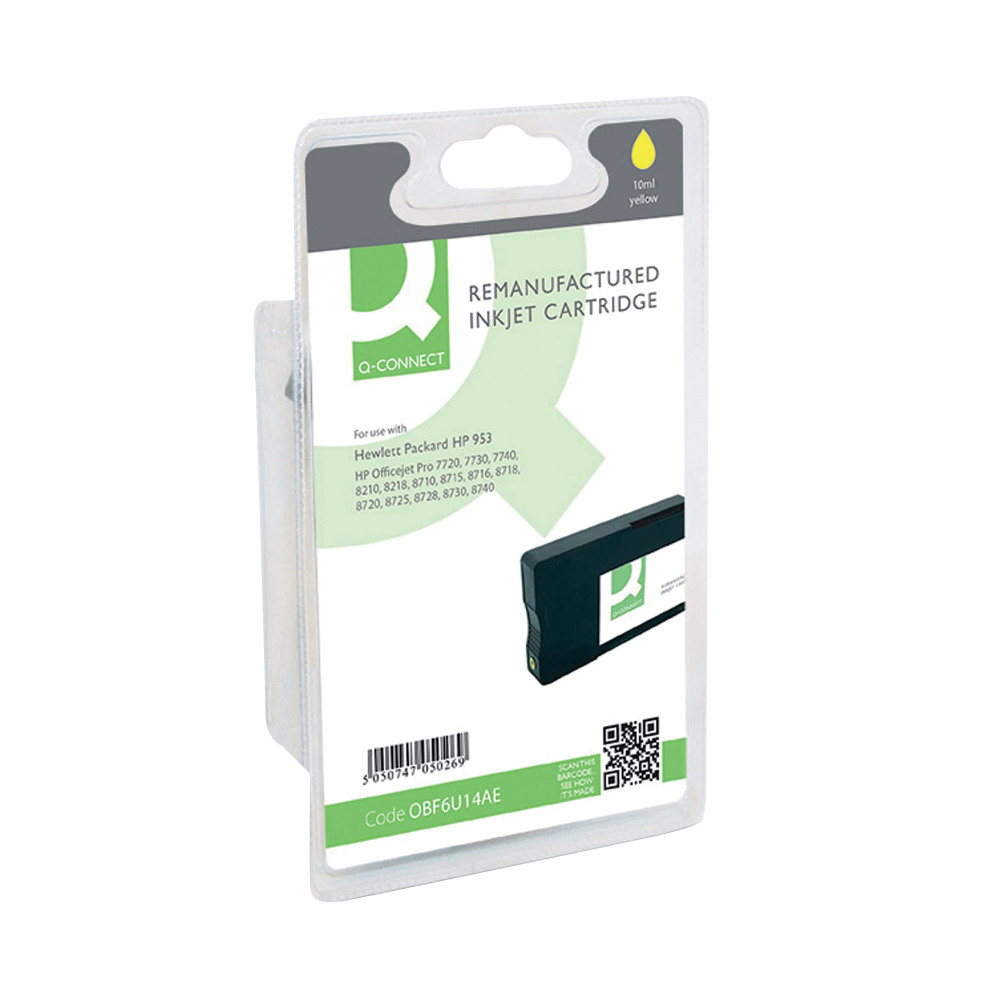 Q-CONNECT HP 953 INKJET CART YELLOW