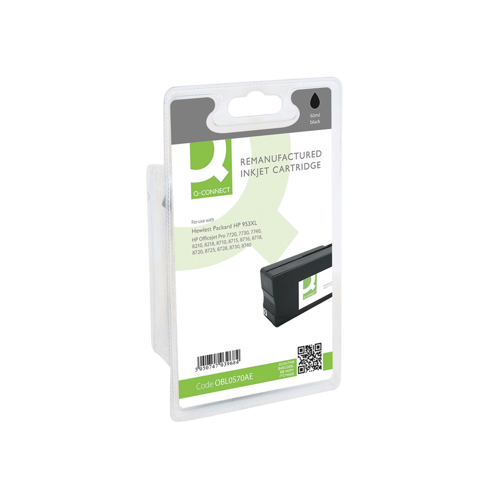 Q-CONNECT HP 953XL INK CART HY BLK