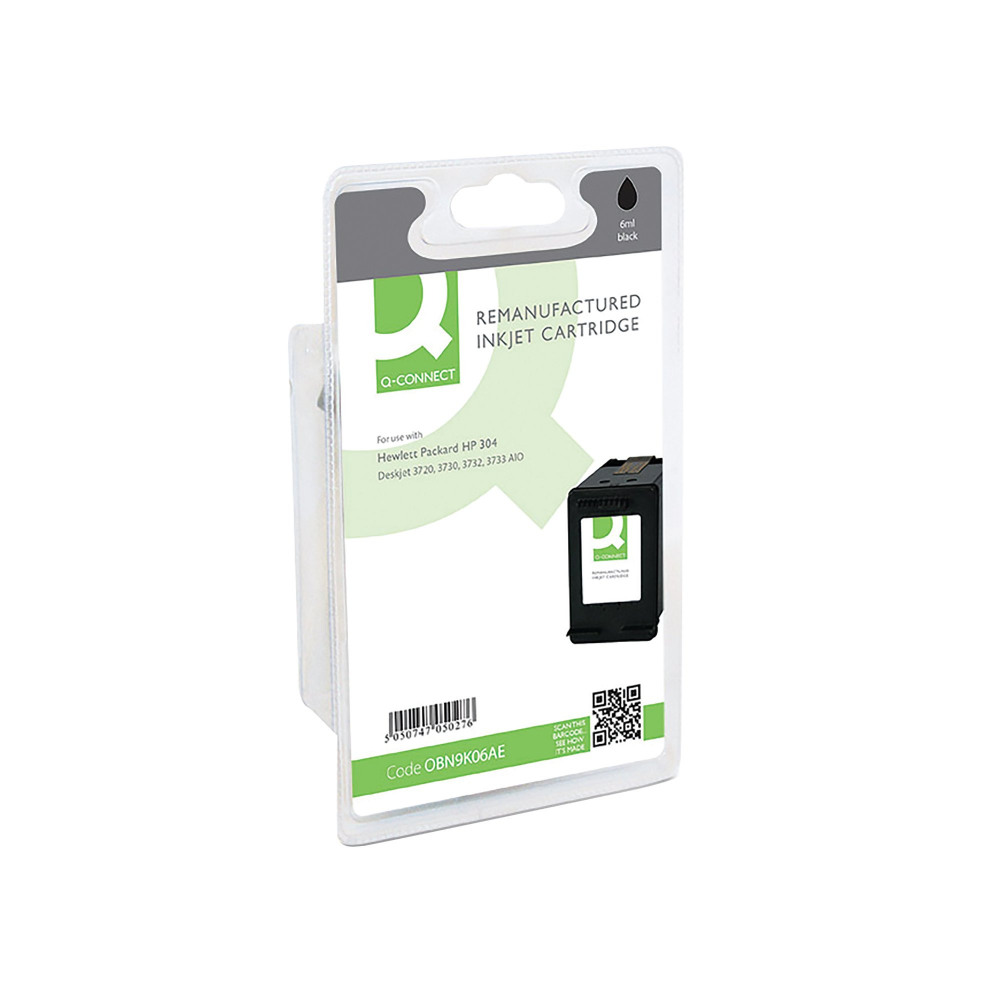 Q-CONNECT HP 304 INK CARTRIDGE BLK