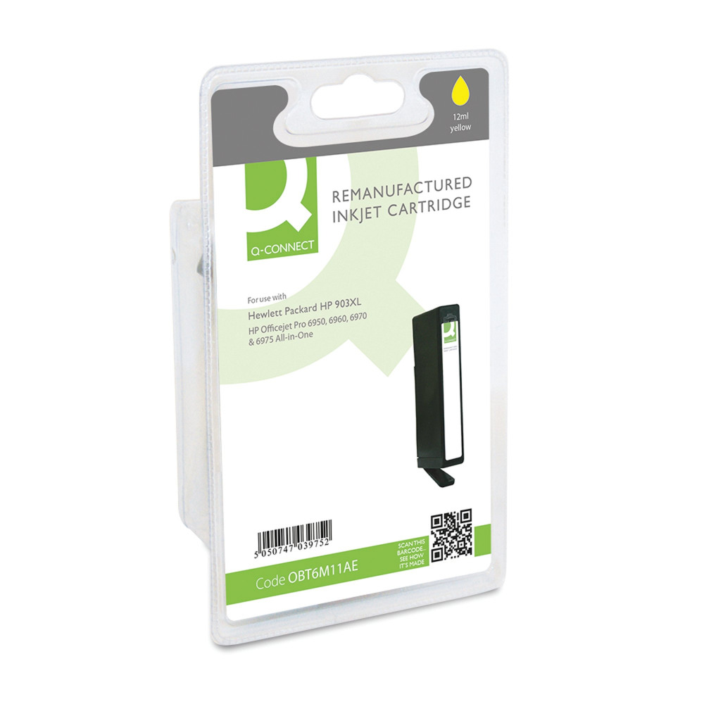 Q-CONNECT HP 903XL INK CART YLW HY