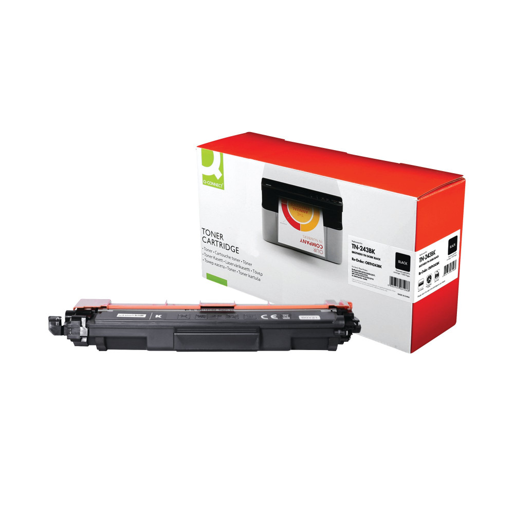 Q-CONNECT BROTHER TN-243BK TONER BLK